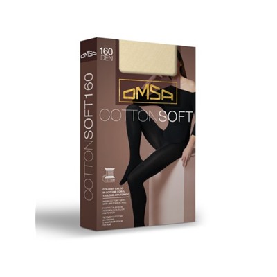 Колготки теплые, Omsa, Cotton Soft 160 оптом