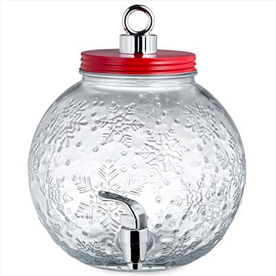 ДИСПЕНСЕР ДЛЯ НАПИТКОВ "CHRISTMAS BALL", 22,5*20,5 СМ, 3,5 Л