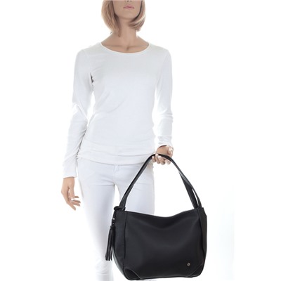 Женская сумка экокожа Richet 2739-08-08 Черный microfiber