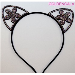 Ободок с ушками ОБ22