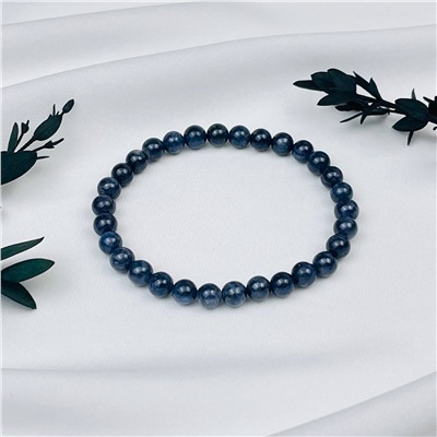 Радуга Самоцветов Браслет из Корунда "Сапфир"