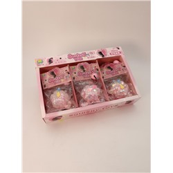 Мялка - антистресс «Магическая Таба ЛАПКА», розовая, шоу-бокс 12 шт.