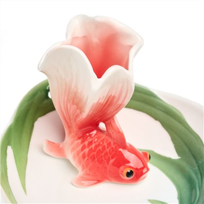 БЛЮДО LEFARD "ЗОЛОТАЯ РЫБКА" 11*12*8 СМ, 6 ВИЛОЧЕК (КОР=18ШТ)