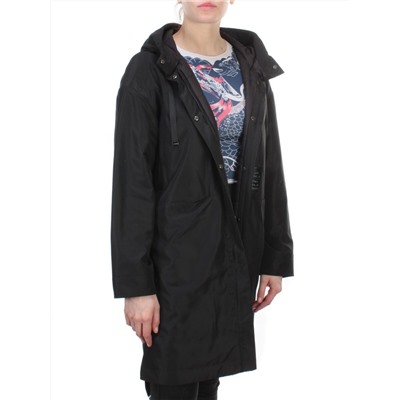 2190 BLACK Куртка демисезонная женская Parten (50 гр. синтепон)