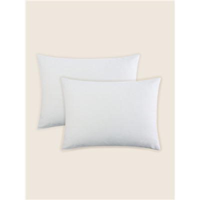 Комплект наволочек SL Home Natural color, 50×70 см, 2 шт., сатин, хлопок 100%