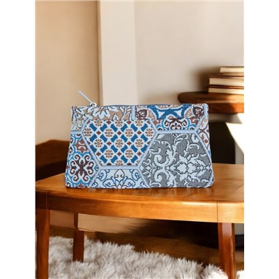 51 Косметичка Бельгийское кружево Беж 1 Центр 21х14х3см 2516973 ткань