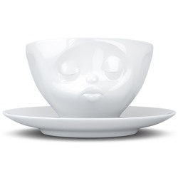 Чайная пара Kissing, 200 мл, белая