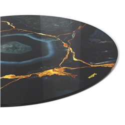 Столешница SHT-TT32 80 стекло/МДФ
                        титановый кварц