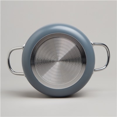 КАСТРЮЛЯ AGNESS С АНТИП. ПОКР.  И СТЕКЛ. КРЫШКОЙ 950 МЛ, 14*7 СМ