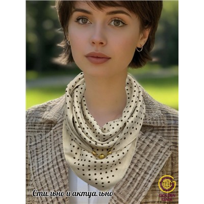 Платок на шею с украшением Артикул 2455/41