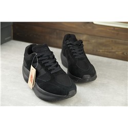 New Balance из натуральной прочной замши и текстиля