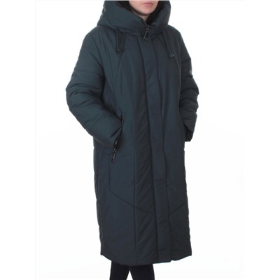 A615 AQUAMARINE Пальто зимнее женское (верблюжья шерсть, 120 гр. холлофайбер)