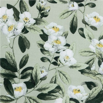 Полотенце Доляна Apple flowers 35х60 см, 100% хлопок, рогожка 164 г/м2