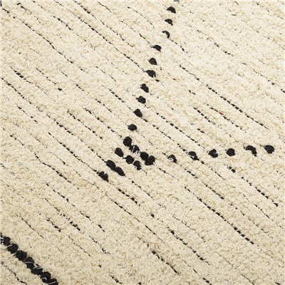 Ковер из переработанного хлопка Dispur из коллекции Ethnic, 70x160см