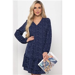 Платье "Дженнифер" (синее) П8491