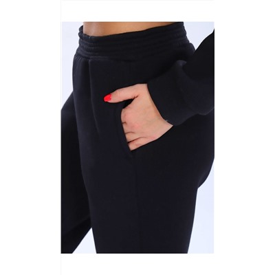 Брюки женские из футера с начесом #029501472