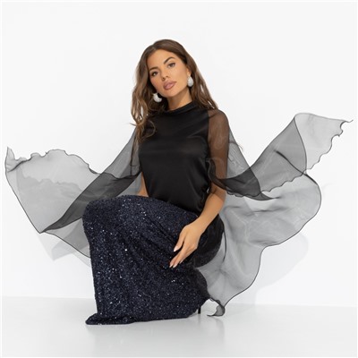 Блуза с акцентными рукавами, Незаменимая