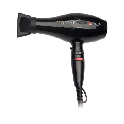 Dewal Профессиональный фен для волос / Pro Style 03-111 Black, черный, 2000 Вт