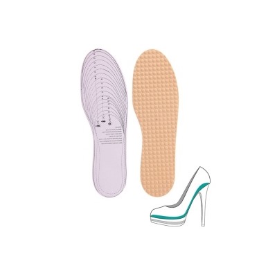 819802 Стельки для обуви массажные, бежевые р.28-46