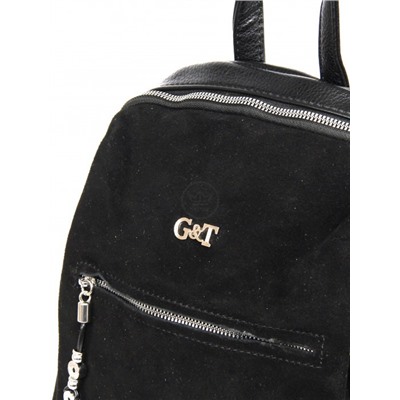 Рюкзак жен иск/кожа+нат/замша GT-ML 62730-1005M,  1отд+еврокарм,  черный SALE 262978