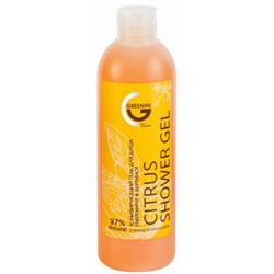 GREENINI BODY Гель для душа ГРЕЙПФРУТ&БЕРГАМОТ Тониз.315 мл