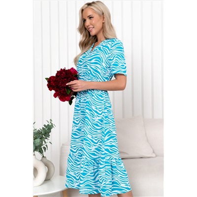 Платье Океан (голубое) П14004-45М