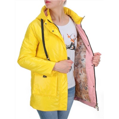 8251 YELLOW Куртка демисезонная женская BAOFANI (100 гр. синтепон)