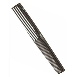 Dewal Профессиональный гребень для волос комбинированный / Carbon Brown CO-6051, 17,5 см