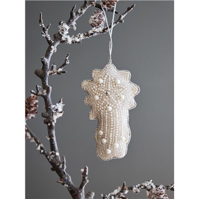 Набор елочных украшений Christmas pearls из коллекции New Year Essential, 4 шт.