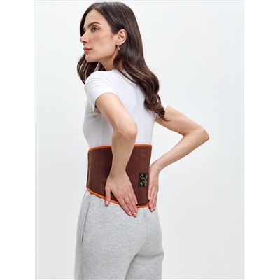 Пояс-корсет согревающий из верблюжьей шерсти с магнитными вставками и медной нитью