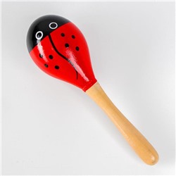Деревянная игрушка «Маракас»,в ассорт., 19 см, МИКС