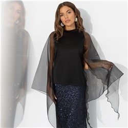 Блуза с акцентными рукавами, Незаменимая