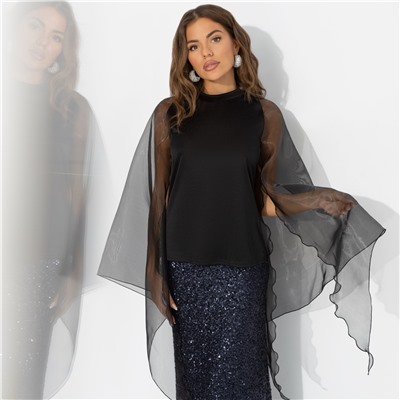 Блуза с акцентными рукавами, Незаменимая