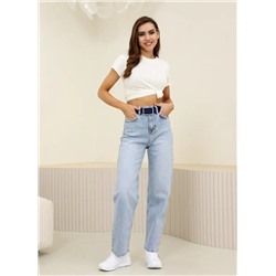 Женские джинсы широкие трубы CRACPOT