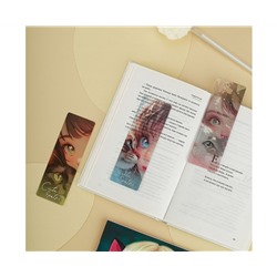 Закладки  для книг, 3шт., 135*45мм,  MESHU "Сute girl"