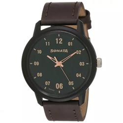Наручные часы с зеленым циферблатом, Green Dial Watch, произв. Sonata