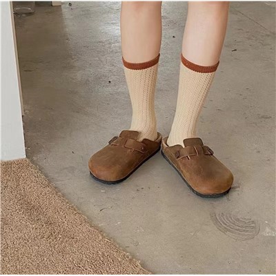 Trend Japanese autumn knee socks, mid-length