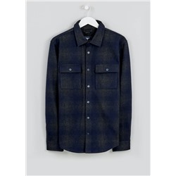 Morley Grey Check Shirt Jacket