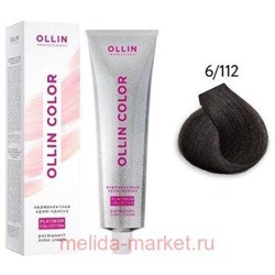 OLLIN COLOR Platinum Collection 6/112 100 мл Перманентная крем-краска для волос