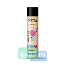 OLIVIA Лак д/волос "Care&shine", сверсильная фиксация, 300мл (12)