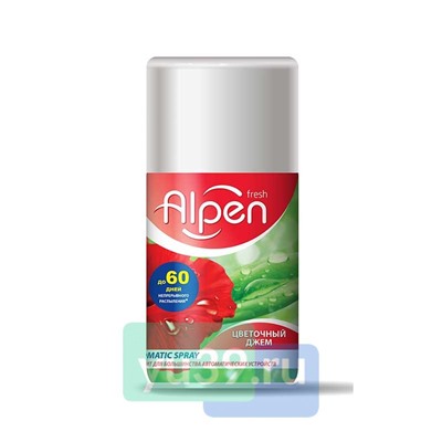 Освежитель воздуха Alpen Цветочный джем, см.баллон, 250 мл.