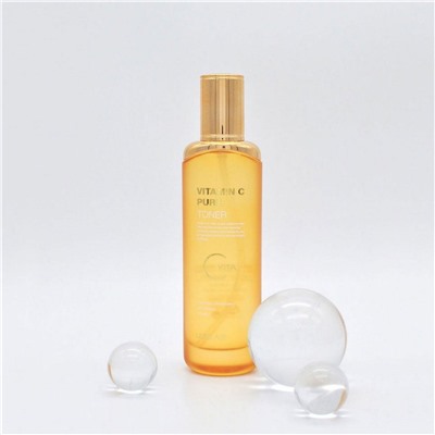 Lebelage Антивозрастной набор с витамином С / Vitamin C Pure 4 Basic Cosmetics (Toner, Emulsion, Ampoule, Cream)