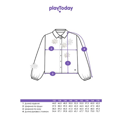 Блузка для девочки