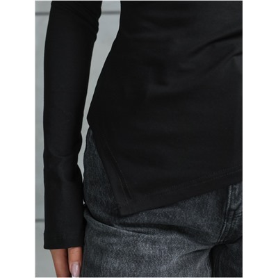 Лонгслив "Крис" Черный