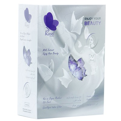 Маска + крем для лица Rosel Cosmetics Face Mask Milk 36 + 6 g