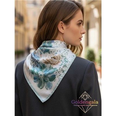 Платок из натурального шелка "Нежность прикосновения" Арт В1057/10