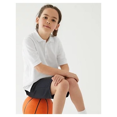 2 Pack Unisex Skin Kind™ School Polo Shirts (2-16 Yrs)