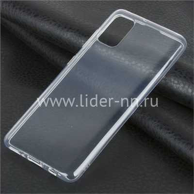 Задняя панель для Samsung Galaxy  A41 Силикон  прозрачная (пакет)