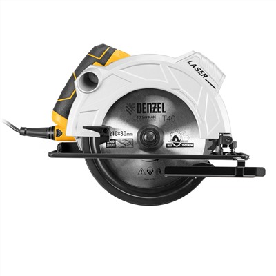 Пила циркулярная CS-210, 1800 Вт, 210 мм Denzel
