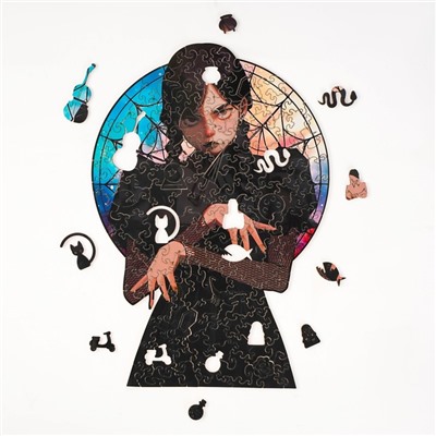 Пазлы фигурный «Паутинка», 183 детали